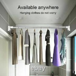 Stainless Steel Adjustable Telescopic Rod Drying Clothes Rack Storage Holder