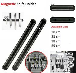 Strong Magnetic Knife Kitchen Bar Holder Wall Mounted Rack Strip Utensil Chef