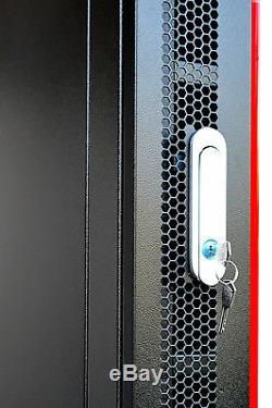 Sysracks 18U 18 Deep Wall Mount IT Network Server Rack Cabinet Enclosure New
