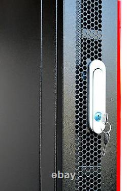 Sysracks 18U 24 Deep Wall Mount IT Network Server Rack Cabinet Box