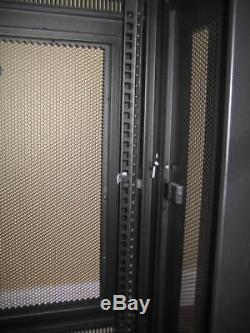 TRIPP-LITE 12U Wall Mount Smart Rack Enclosure 25x24x13, Black Server SRW12