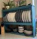 The Albert Handmade pine plate rack Storage