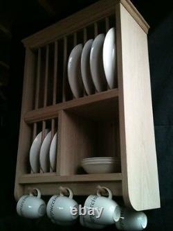The Oakfield. Traditionally Crafted Plate Rack Standard or Tailored sizes