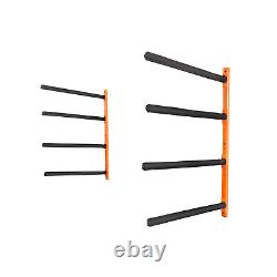 VEVOR Kayak Storage Wall Mount Hanger Rack for 4 Canoe Paddle Kayak Hanging Hook