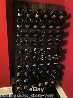 Very Old Oak Champagne Riddling Rack for 60 Wine Bottles Winerack + Wall-Holder