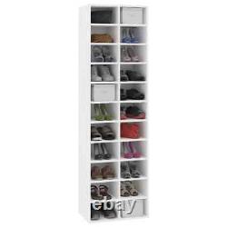 VidaXL Shoe Cabinet Chipboard Shoe Rack Organiser Shelf Stand Multi Colours