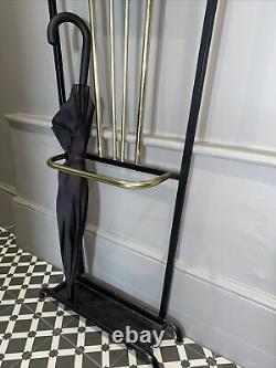 Vintage Antique French Hat Stand Coat Rack Hall Mirror Full Bought Atomic Era