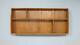 Vintage Ercol Wall Hanging Plate Rack Display Shelving Two Tier Golden Dawn