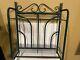 Vintage Metal Green Wall Mounted Shelf Rack Shabby Chic Cottage-core Farmhouse