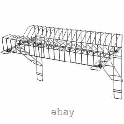 Vogue Buffalo Plate Rack Made of Stainless Steel Can Be Attached to Wall 915mm