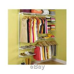 Walk In Closet Organizer System Storage Wardrobe Clothes Rack Shelves Shelf 3-6