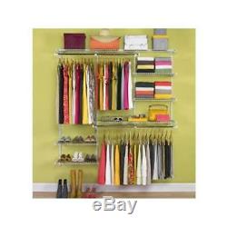 Walk In Closet Organizer System Storage Wardrobe Clothes Rack Shelves Shelf 3-6