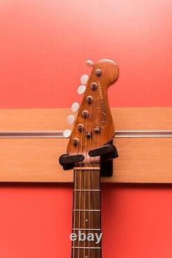 WallRax V2 -Wall Mounted Multi Guitar Hanger Rack Oak Finish Holds 1 8 guitars