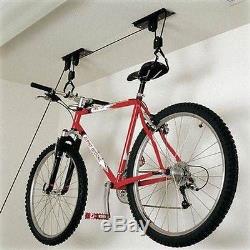 Wall Mounted Bicycle Storage Rack Bike Hanging Holder Cycling Roof Hanger Garage