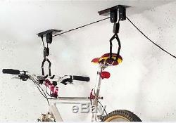 Wall Mounted Bicycle Storage Rack Bike Hanging Holder Cycling Roof Hanger Garage