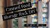 Wall Mounted Can Organizer Long Term Canned Food Storage Diy Rack