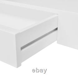 Wall Mounted Floating Display Shelf Shelves With 1 Drawer Storage Rack Unit