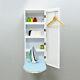 Wall Mounted Mirror Cabinet Foldable Ironing Board Storage Rack Hanging Stand
