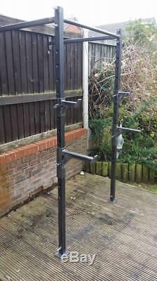 Wall Mounted Rig Squat Rack Cage