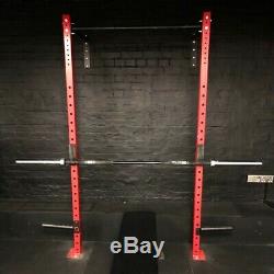 Wall-mounted Barbell Rig, Squat Rack & Pull-up Bar