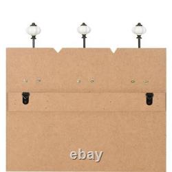Wall-mounted Coat Rack with 6 Hooks 120x40 FAMILY RULES Q5S1