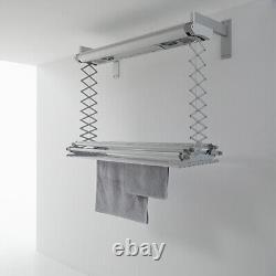 Wall-mounted clothes drying rack, wall electric clothes airer, Foxydry Air