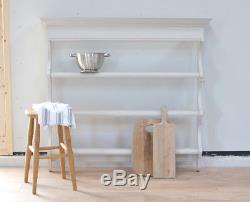 Wall mounted grey plate rack kitchen storage painted grey china dispaly shelves