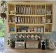 Wicklow Wall Mounted Pine Plate Rack Finished In Your Colour Choice