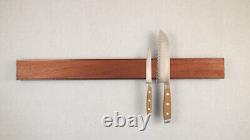 Wooden magnetic knife rack, Australian Red Cedar, 50 or 80cm