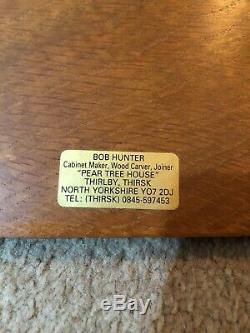 Wren Man Bob Hunter Oak Wall Mounted Spoon Rack Ex Mouseman Apprentice