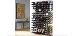 X-Large Floor Wine Rack Metal Bottle Holder 144-Bottle Storage Stand Wine Shelf
