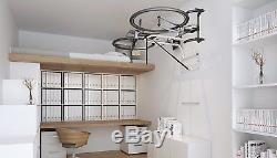 Zero Gravity Bike Rack Solid Wall Mounted Bike Storage Rack for Home or Garage